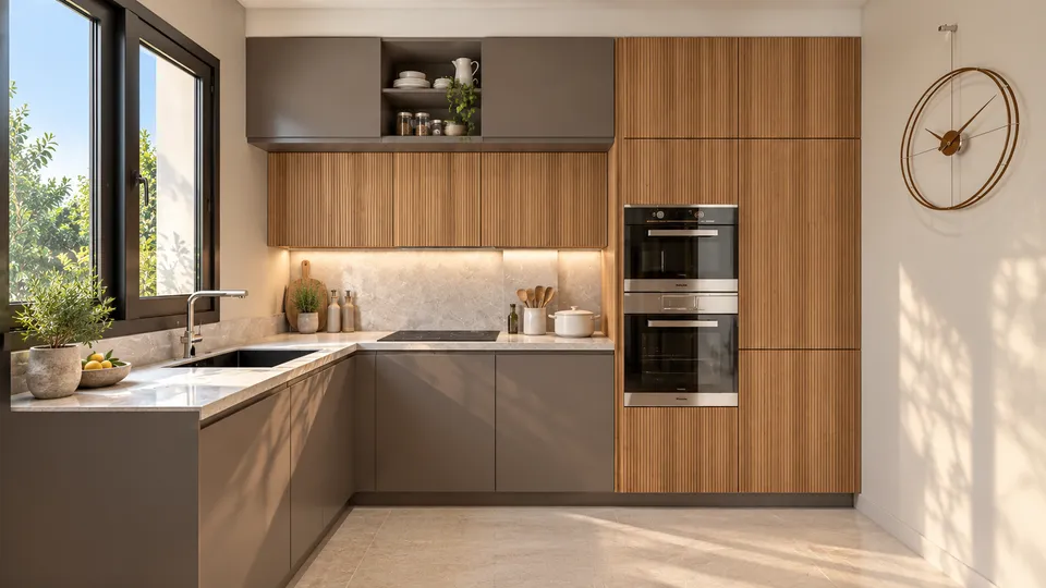 ABA Homes Playa II — cocina (infografía)
